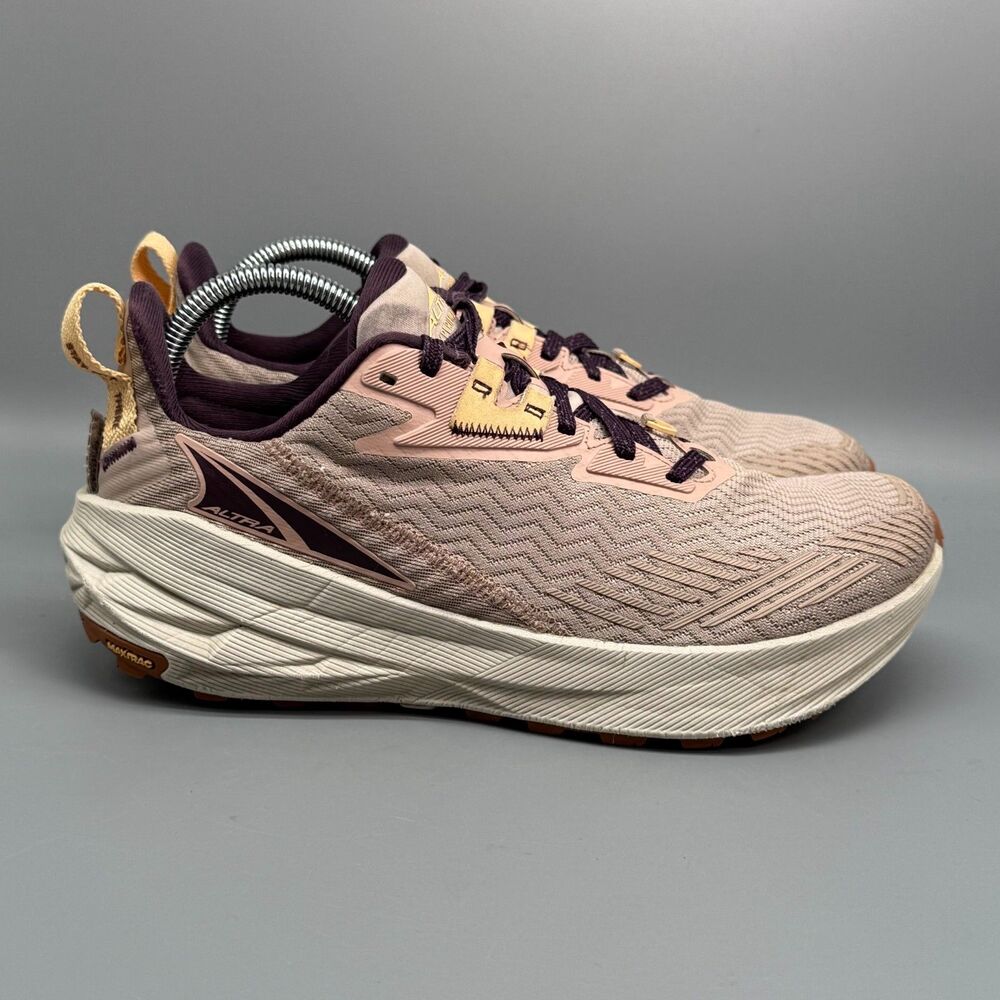 Altra Experience Wild Women's 9.5 Purple Taupe Running Sneakers Trail Shoes